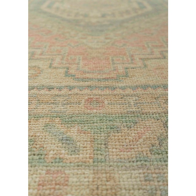Turkish Turkish Oushak Rug 2'10" x 7'7" #20245 For Sale - Image 3 of 8