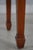 Wood Adams Paint Decorated Cane Side Window Bench For Sale - Image 7 of 14