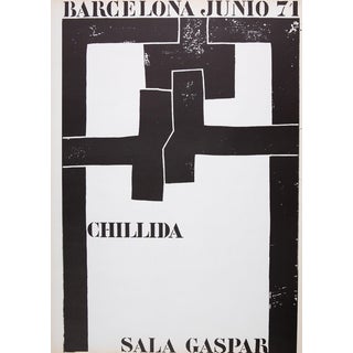 Exposition 1971 Poster after Eduardo Chillida For Sale