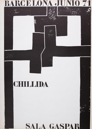 Exposition 1971 Poster after Eduardo Chillida