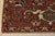 Heriz Rug 8′ X 10′ Rust Wool Tribal Hand-Knotted Oriental Carpet For Sale - Image 12 of 15