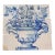 Tile Mural Panel Depicting a Baroque Jardinière With Flowers, Portuguese, 18th Century For Sale