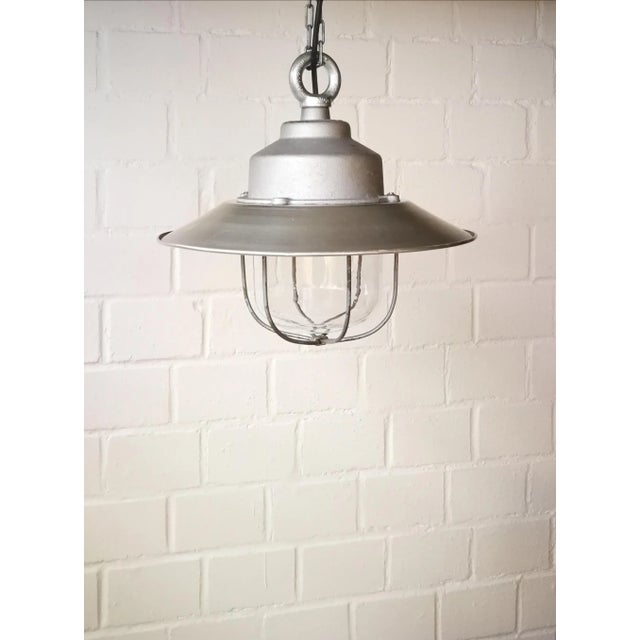Industrial German Ceiling Lamp from Legrand, 1950s For Sale - Image 11 of 13