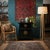 Oriental Black Lacquer Moon Face Hardware Small End Table Nightstand For Sale In San Francisco - Image 6 of 12