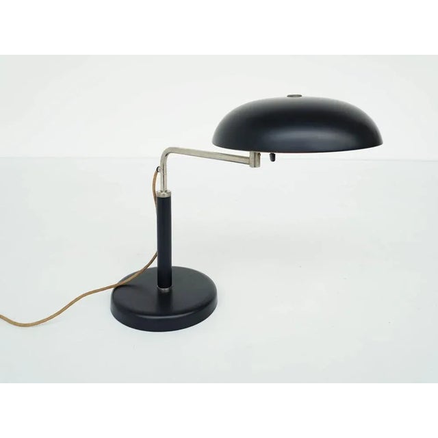 Adjustable Quick 1500 Swiss Bauhaus Table Lamp by Amba from Alfred Müller, Switzerland, 1935 For Sale - Image 4 of 8