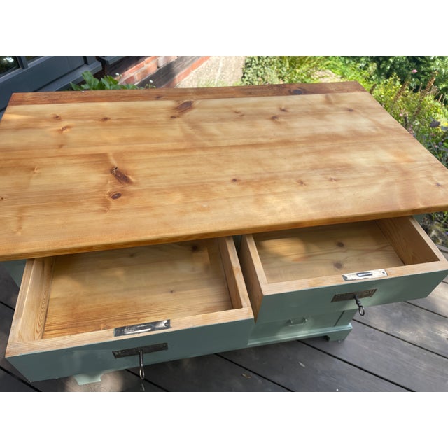 Antique Chest of Drawers in Fir, 1890s For Sale - Image 9 of 18