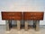 Modern Vintage Modern Walnut and Metal Office End Tables For Sale - Image 3 of 15