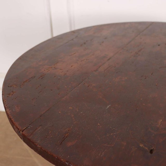 Paint Original Painted Welsh Cricket Table For Sale - Image 7 of 8