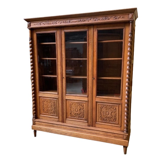Antique Neo-Renaissance Bookcase,, 1880 For Sale