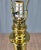 Brass 1990s Frederick Cooper Brass Faux Lantern Column Footed Table Lamp For Sale - Image 8 of 17