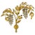 Gilt Metal Palm Tree Wall Light in Maison Jansen Style by Hans Kögl, Germany, 1970s For Sale - Image 11 of 11
