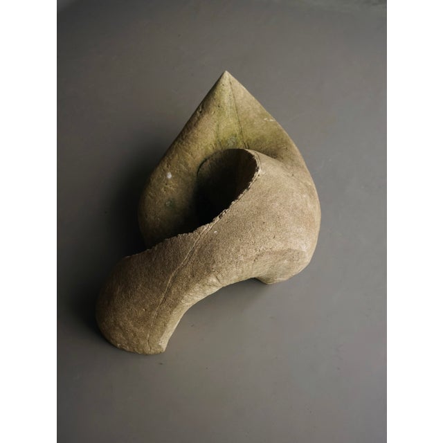 Unknown, Cast Concrete Abstract Garden Sculpture. 1970s, Concrete For Sale - Image 9 of 18