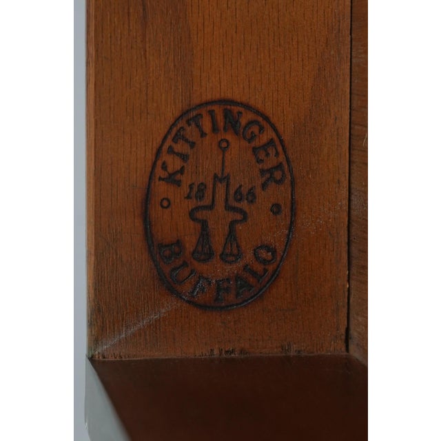 Kittinger Mid-Century Modern Faux Bamboo Side Table For Sale - Image 17 of 18