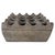 Mid-Century Modern Mid-Century Modern Danish Geometric Op-Art Metal Ashtray For Sale - Image 3 of 10