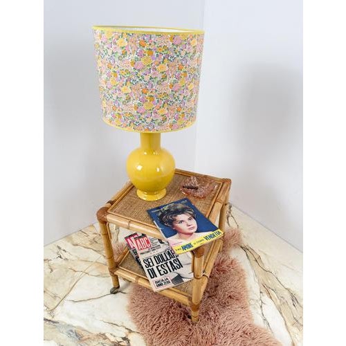 Vintage French Peach-Pink Diamond-Cut Glass Ashtray, 1950s For Sale - Image 3 of 18