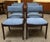 Set of Six Danish Modern Mahogany Framed Dining Chairs by Andels-Möbel-Magasinet, Denmark c.1960 Outstanding Dining Chairs...