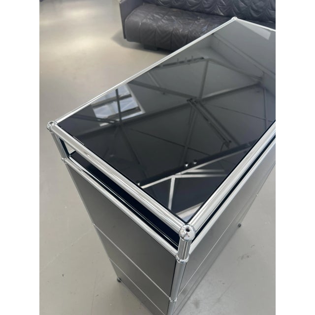 Metal Display Sideboard by Fritz Haller & Paul Schärer for USM Haller, 2000s For Sale - Image 7 of 18