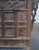 Antique Carved Elm Cabinet For Sale - Image 9 of 11