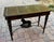 Beautiful wooden lion console table. Exceptionally carved wood detailing featuring stunning carved lion figure. Hollywood...