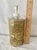 Gold Vintage Hollywood Regency Gold Tone Ormolu French Drape Filigree Soap Dispenser For Sale - Image 8 of 11