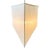 Textile 1990s Mid-Century Modern Isamu Noguchi Inspired Geometric Linen Pendant Lantern, 6 Available For Sale - Image 7 of 13