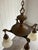 Victorian Early 20th-Century Brass 4-Globe Chandelier For Sale - Image 3 of 7