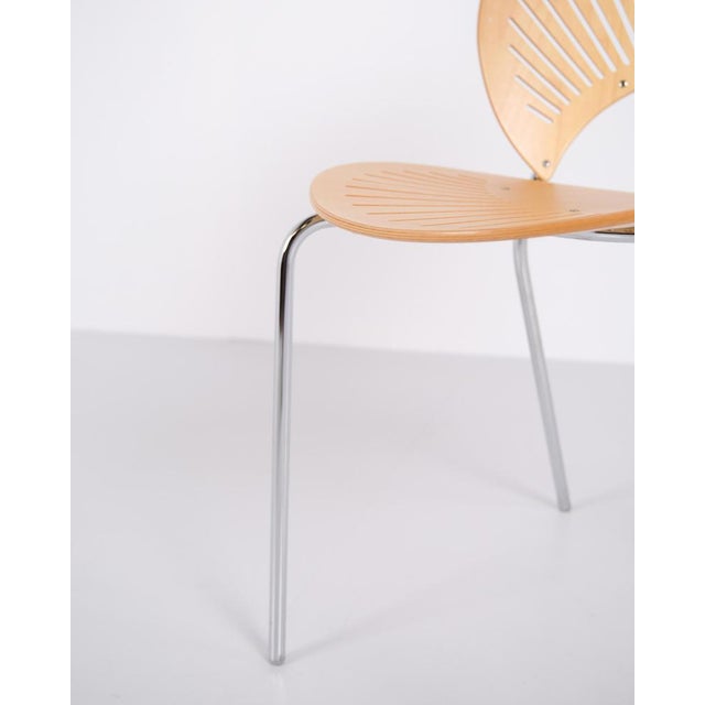 Wood Vintage Trinity Model 3398 Dining Chairs by Nanna Ditzel, 1990s, Set of 5 For Sale - Image 7 of 12