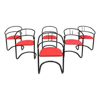 Post Modern Dining Chairs, 1980s, Set of 6 For Sale