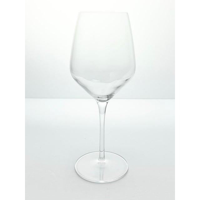 2010s Luigi Bormioli “Atelier” Set of 8 Cabernet Wine Glasses For Sale - Image 5 of 6