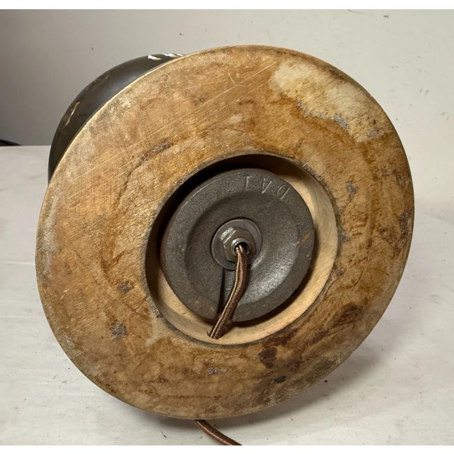 Large Antique Hand Painted Bristol Glass Grecian Greece Ewer Electric Table Lamp For Sale - Image 14 of 14