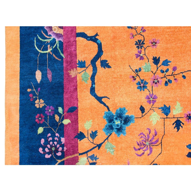 Early 20th Century Chinese Art Deco Rug For Sale - Image 10 of 14