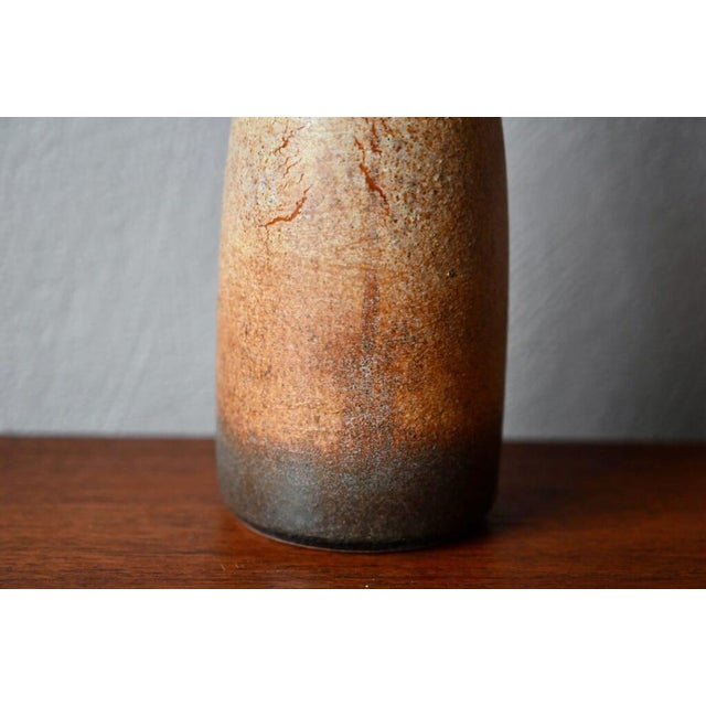 Brutalist Open Neck Vase from Scheurich Keramik For Sale - Image 5 of 9
