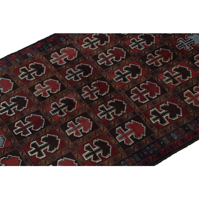 Rug & Kilim Rug & Kilim’s Baluch Tribal Rug With Colorful Geometric Patterns For Sale - Image 4 of 8