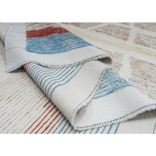 Early 21st Century Turkish Tulu Handmade Rug 9'7" x 14'7" #20282 For Sale - Image 5 of 8