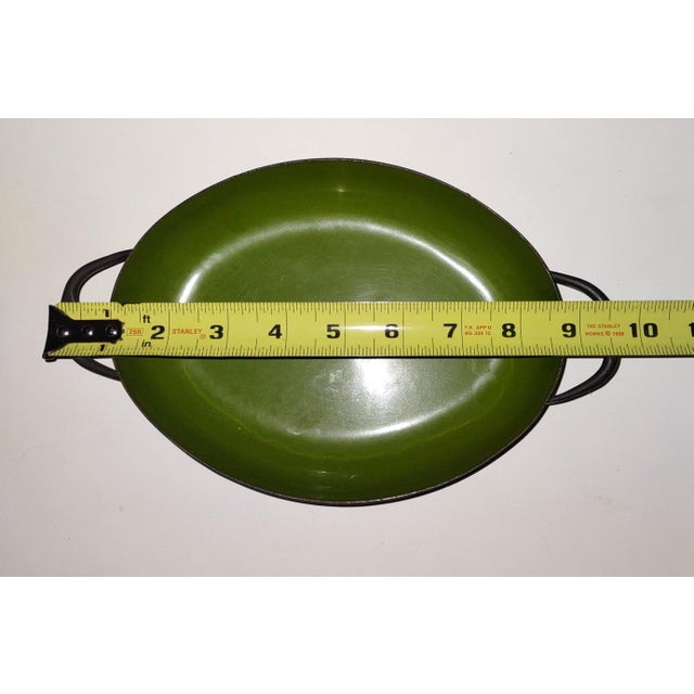Mid 20th Century Mid Century Modern Tableware, Enamel For Sale - Image 4 of 5