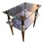 Set of vintage modern Art Deco style cloud and rectangular shaped two-tiered cocktail tables style and manner of Gilbert...