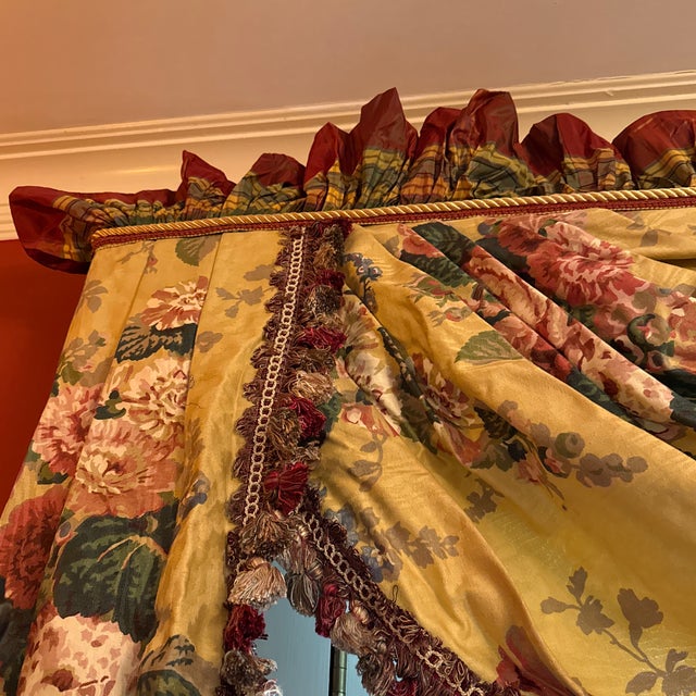 Custom Chintz Valances For Sale - Image 6 of 10