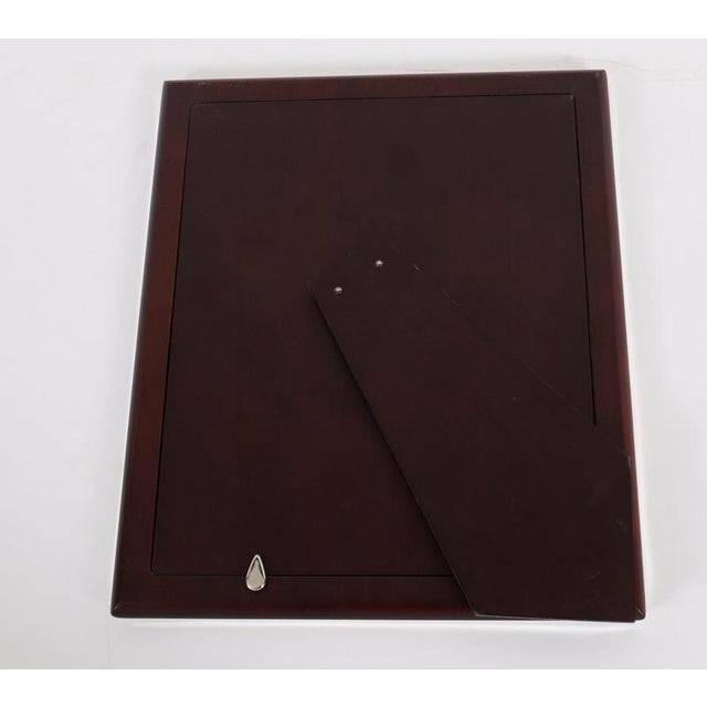 Large Sterling Silver Photo Frame from Asprey & Garrard London, 2010s For Sale - Image 4 of 9