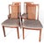 This set of vintage teak dining chairs offers timeless style and lasting comfort, perfect for enhancing your dining room...
