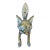 Vintage English Brass Fox Door Knocker For Sale