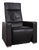 Shane Lounge Chair in Black Leather from Brühl For Sale