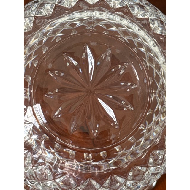 Vintage Cut Crystal Ice Bucket For Sale - Image 9 of 9