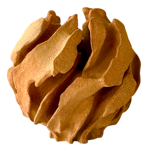 Geoma Kurinuki 11 Sculpture by Pellizco Cerámica