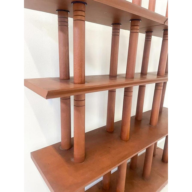 Mid-Century Modern Wooden Shelves, Italy, 1960s