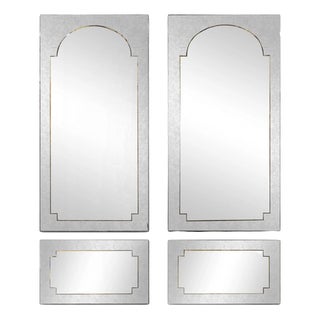 Neo-Classical Églomisé Mirrors, Set of 2 For Sale