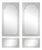 Neo-Classical Églomisé Mirrors, Set of 2 For Sale