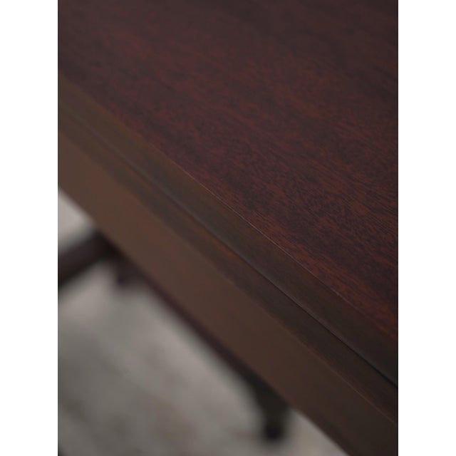 Stickley Cw-141 Colonial Williamsburg Mahogany Hall Table For Sale - Image 12 of 16