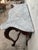 Brown 1900s French Regency Carved Walnut Console Table With White Marble Top For Sale - Image 8 of 13