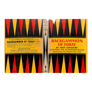 "Backgammon of Today" 1930 Longacre, John