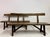 Brown Mid-Century Sculptural Elm Bench, 1960s For Sale - Image 8 of 18